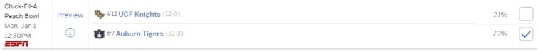 UCF-Auburn